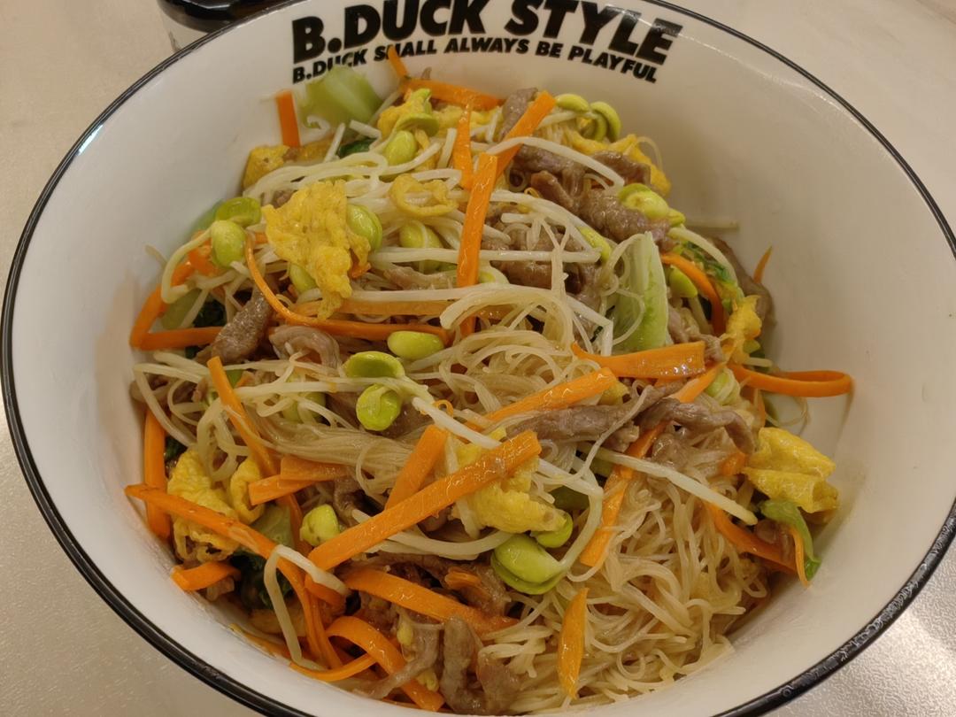 大牌档炒米粉