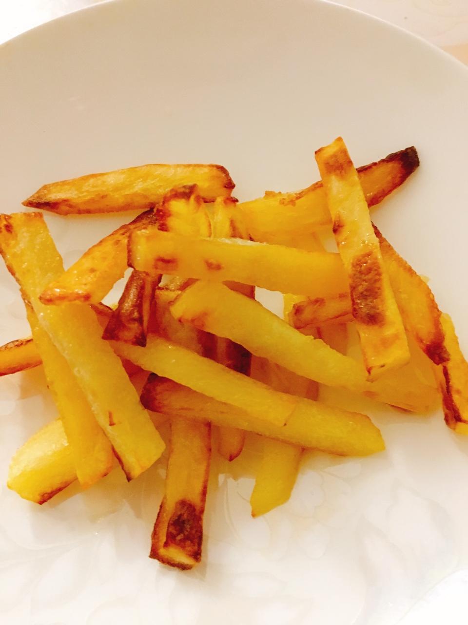 2勺油搞定炸薯条（烤箱版 ）