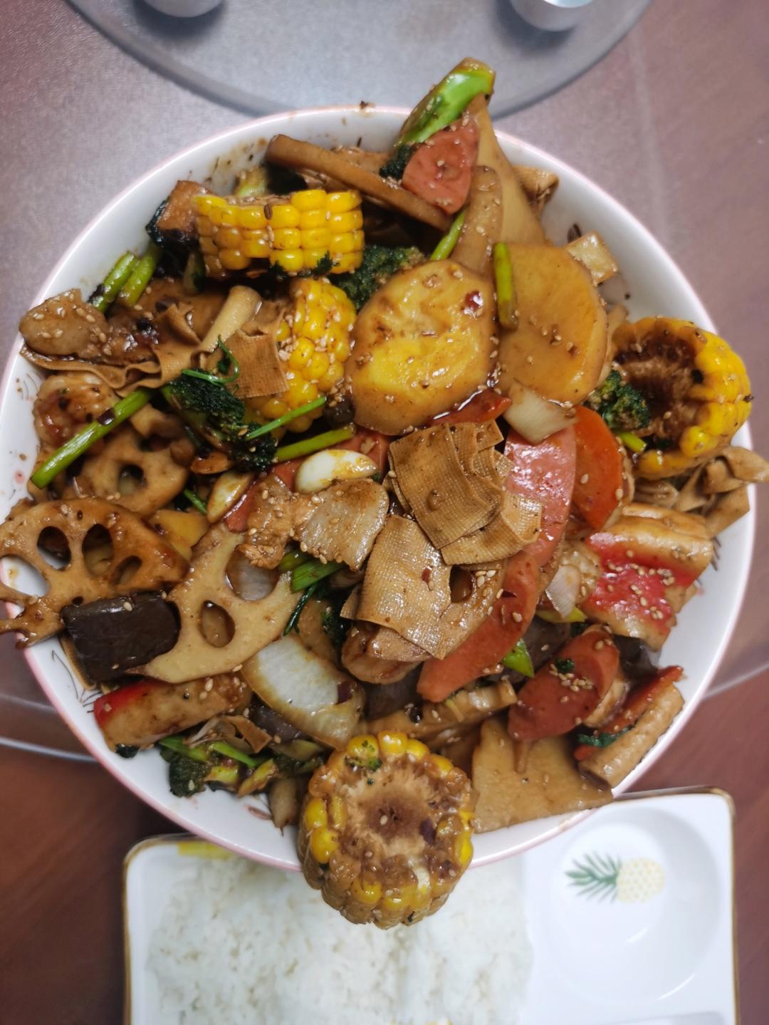 家庭聚会被赞爆的～麻辣香锅 今天这道菜太给撑场面了