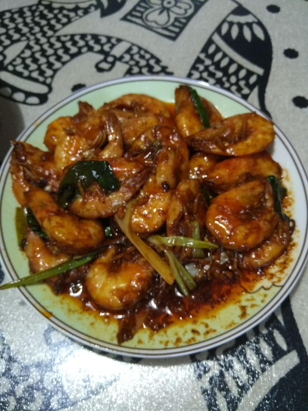 油焖大虾