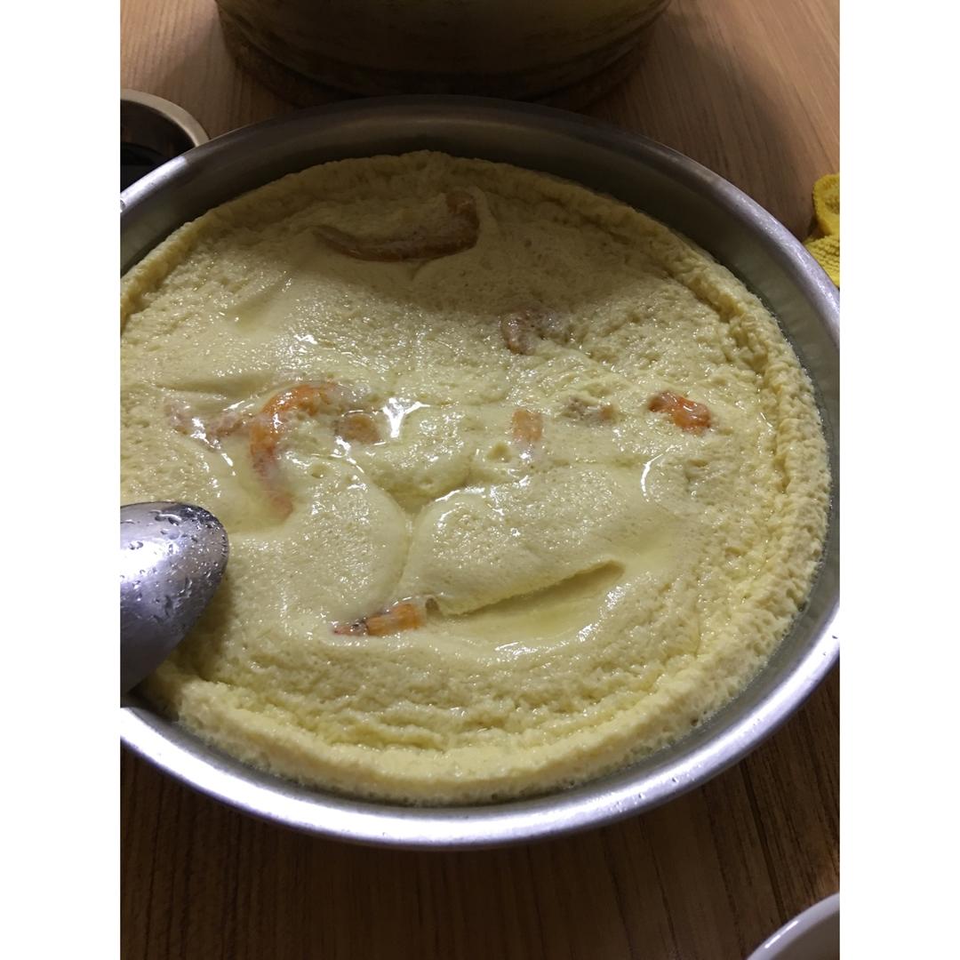 虾米蒸蛋