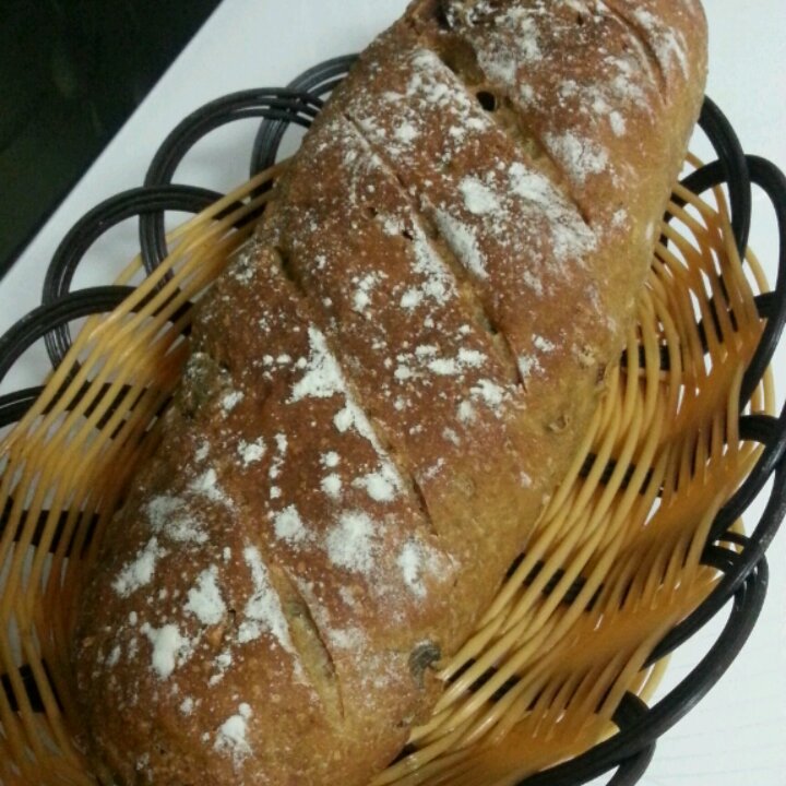 全麦核桃包～软欧包