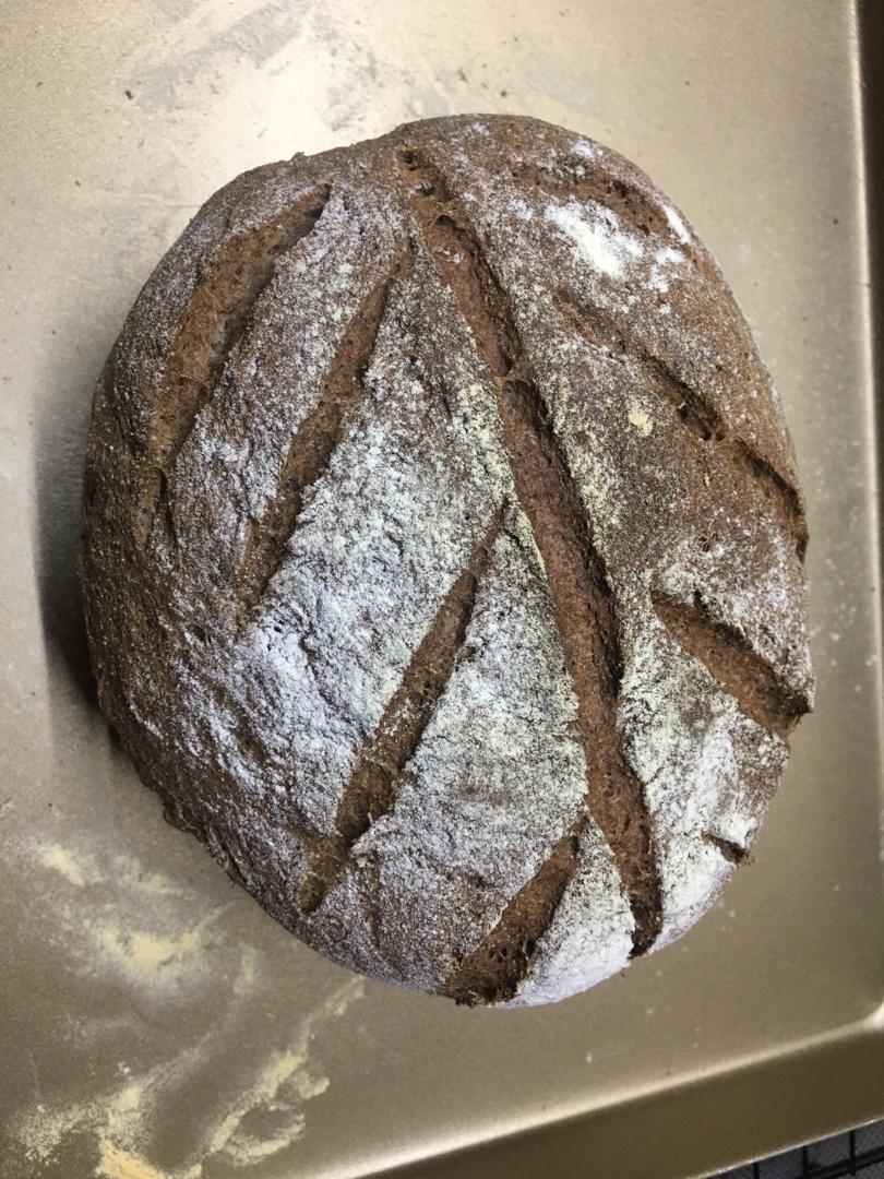 免揉全麦面包〔无糖无油〕