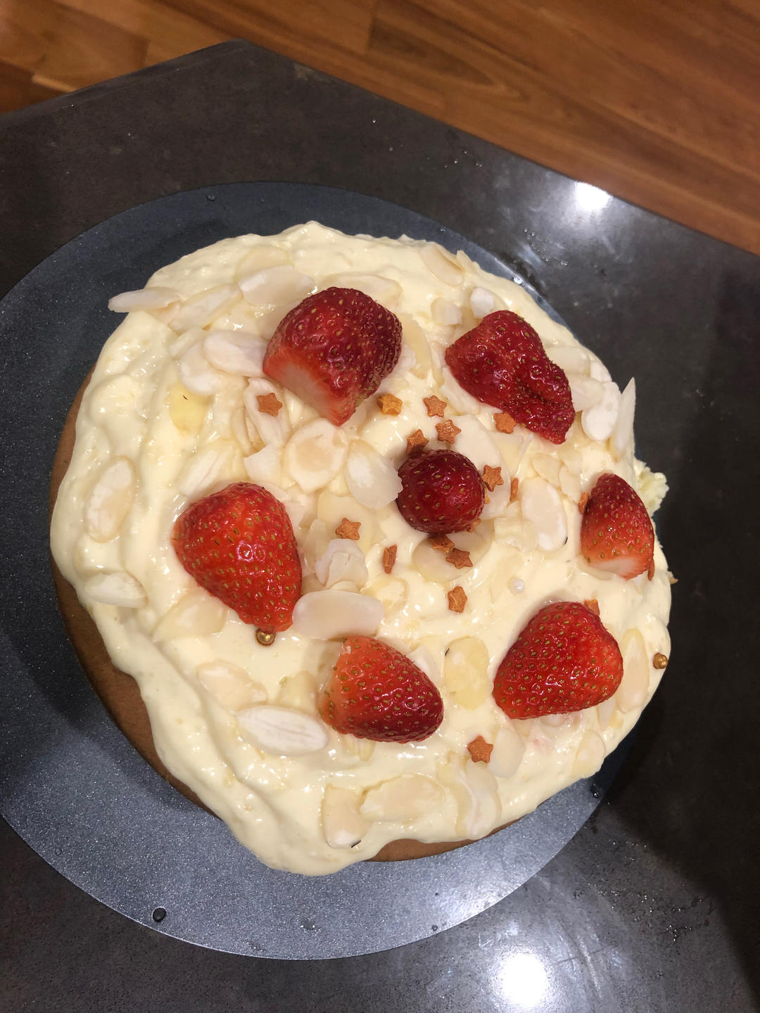 爆浆海盐芝士奶盖蛋糕