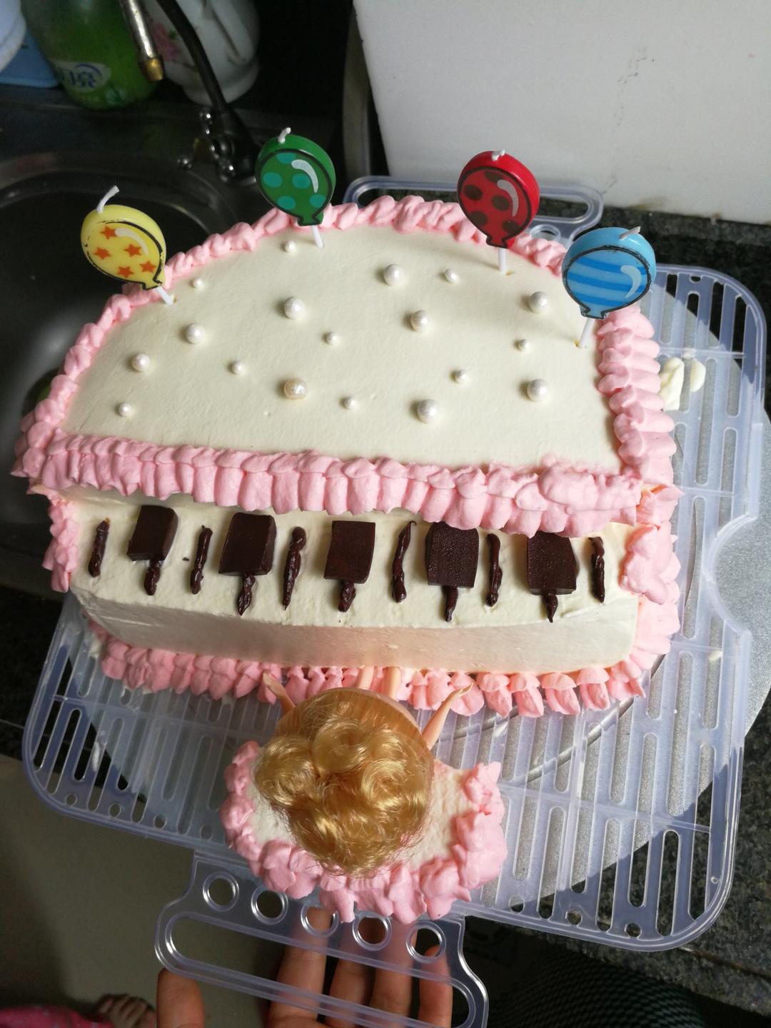 钢琴蛋糕 异形蛋糕