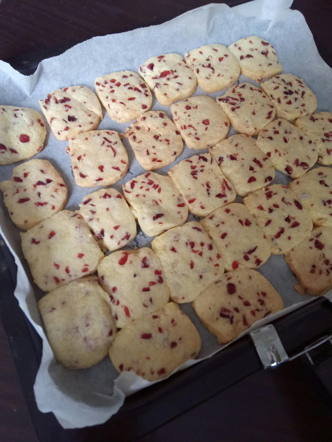 酥到骨子里蔓越梅饼干