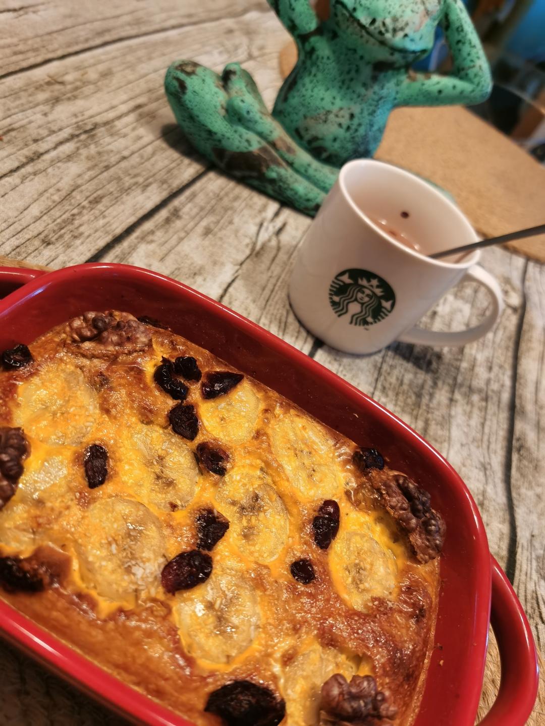 香蕉蓝莓烤燕麦