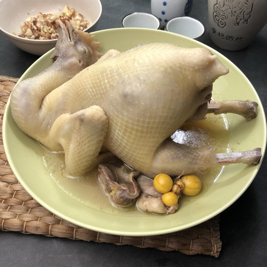 原只盐水蒸鸡