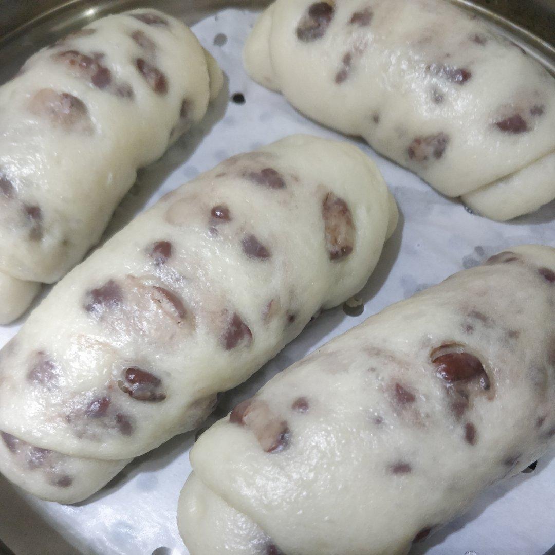 奶香红豆卷
