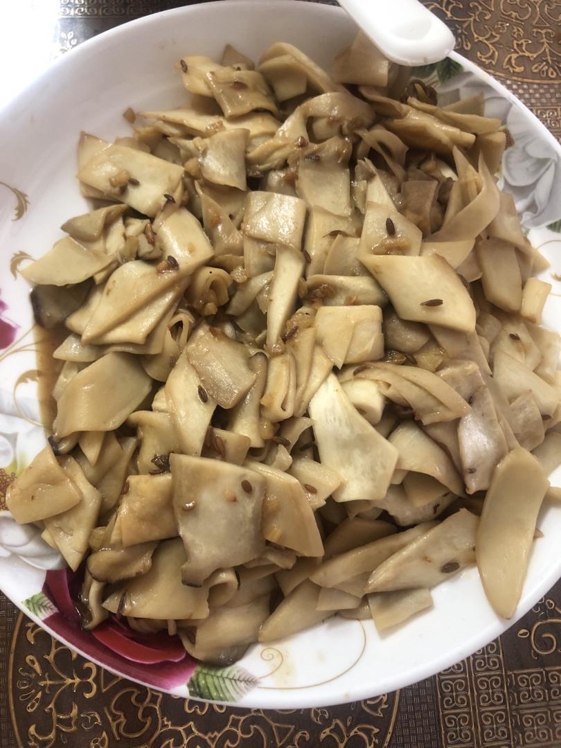 绝对美味的孜然杏鲍菇