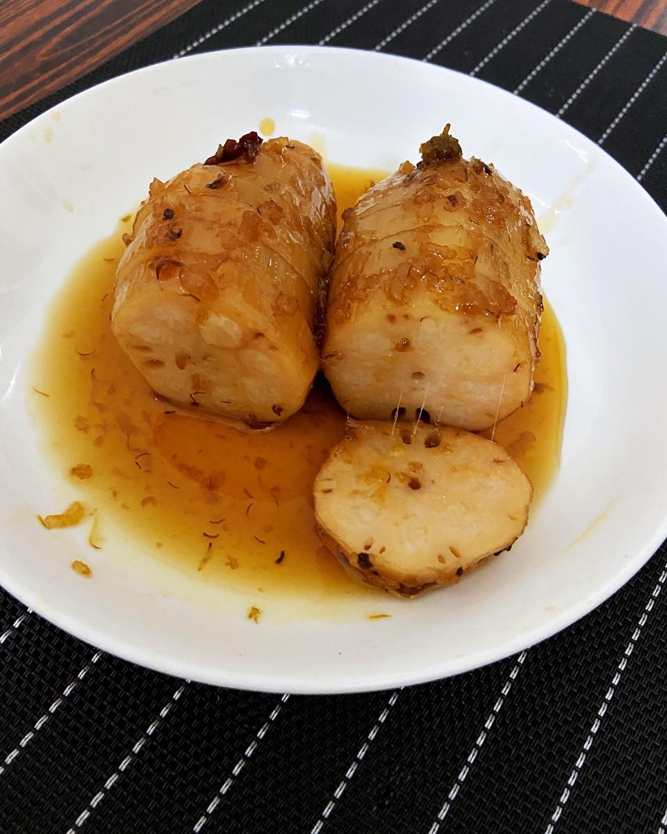 堂妈教你做桂花糯米藕