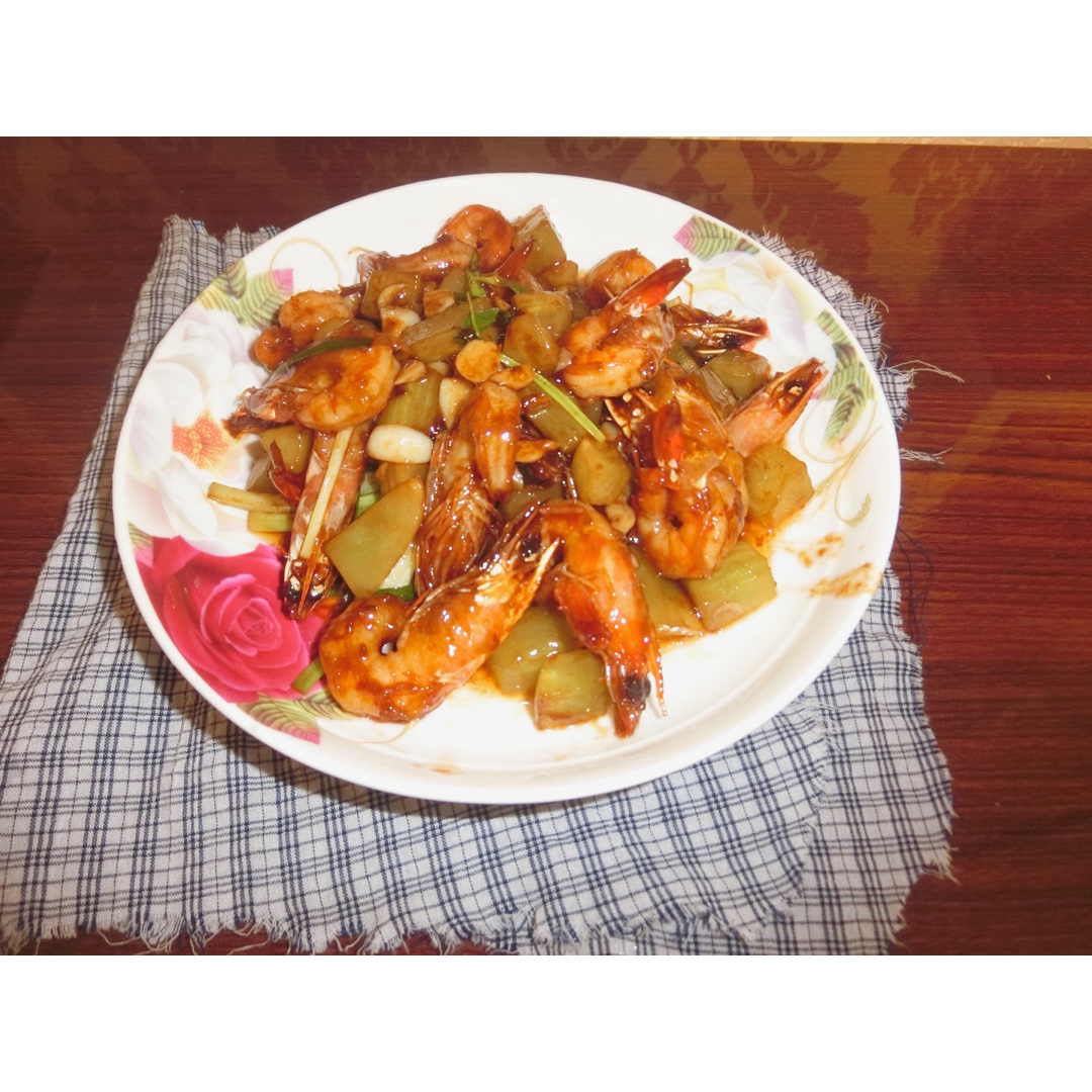 油焖大虾