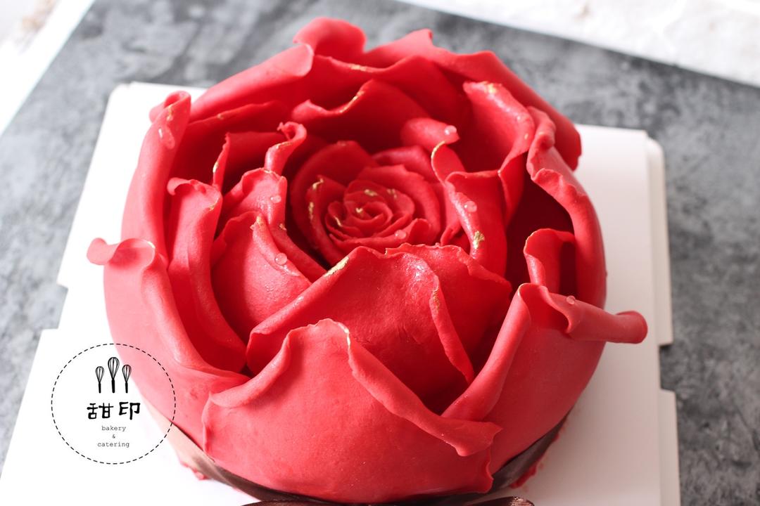 巧克力玫瑰慕斯