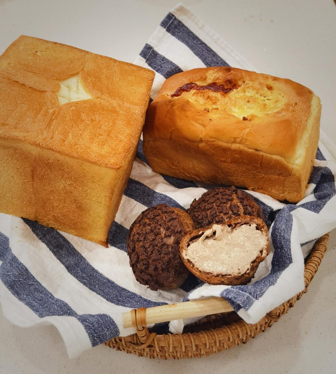 巧克力酥皮泡芙