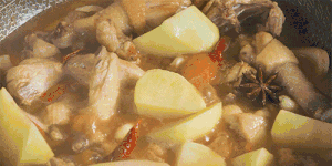 曼食慢语丨大盘鸡的做法 步骤14