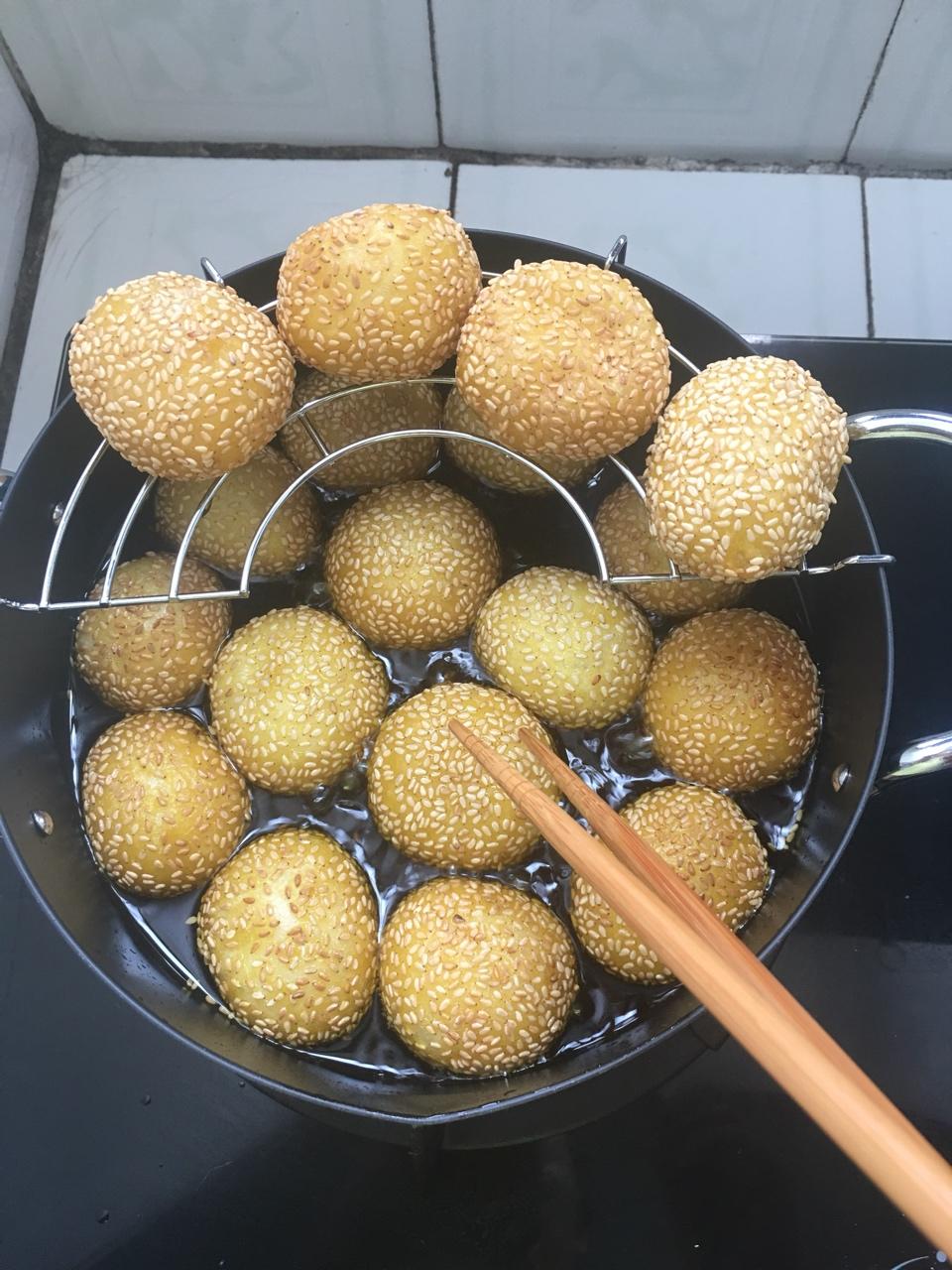 漫芷清扬做的油炸糯米糍