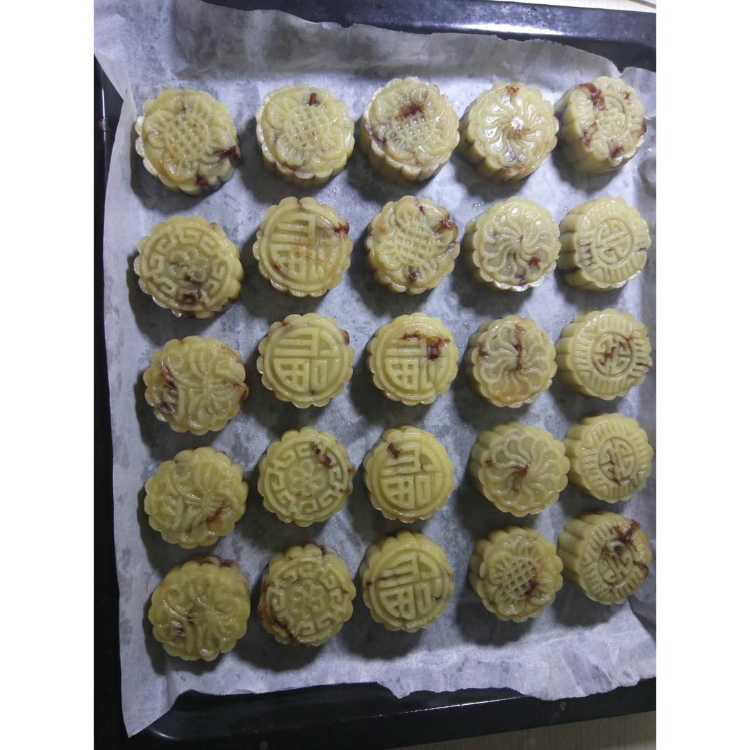 五仁月饼～不用转化糖浆的版本
