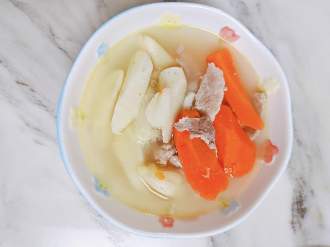 淮山胡萝卜瘦肉汤