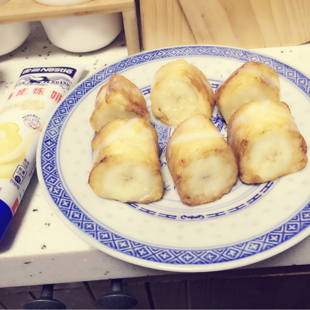 香蕉吐司卷