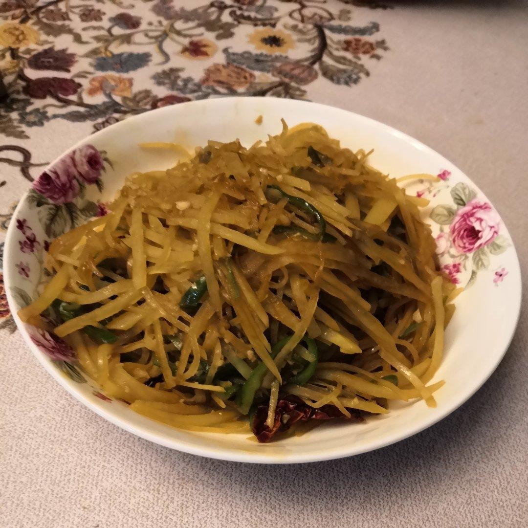 超级无敌下饭菜～酸辣土豆丝