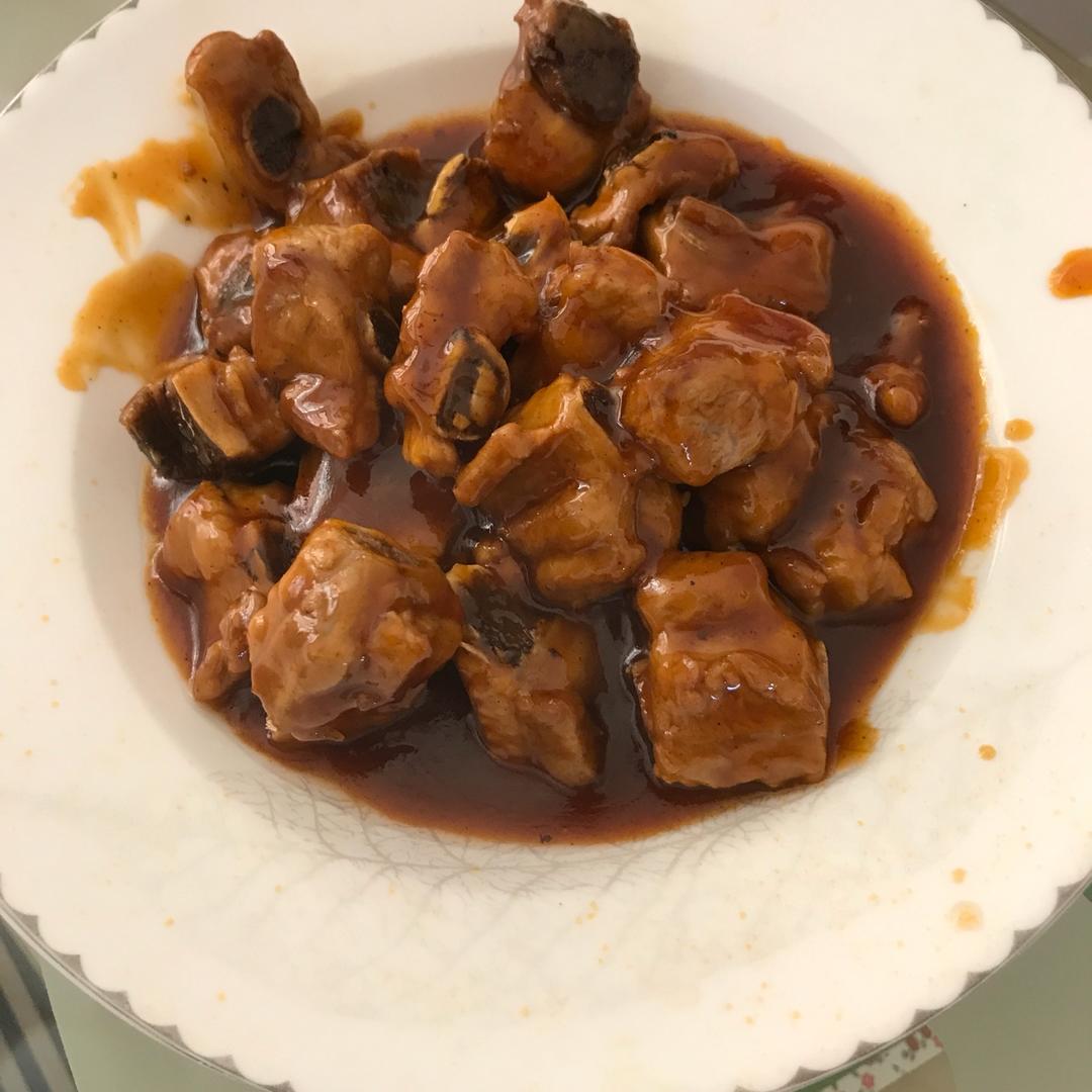 懒人版糖醋排骨