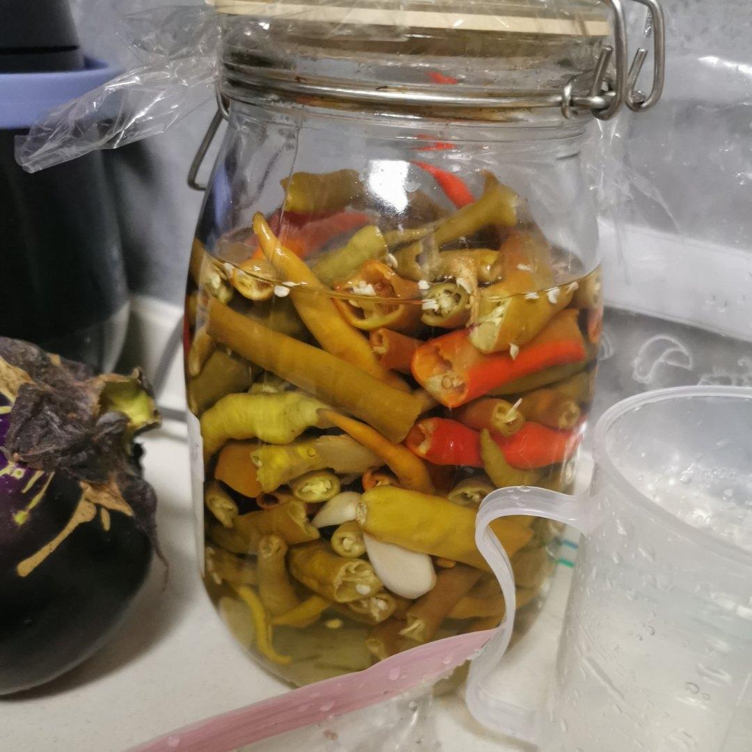 自制泡椒（腌小米椒）