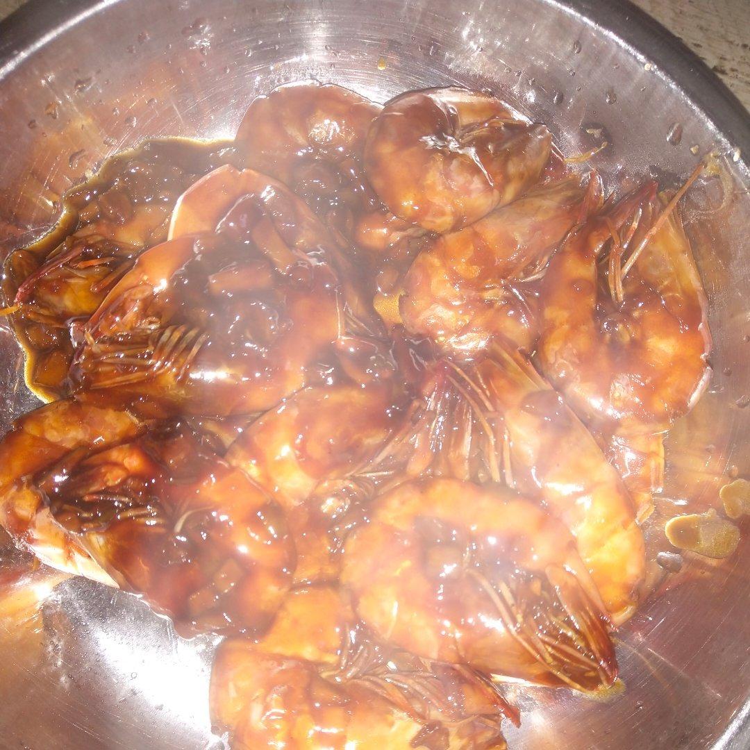 家庭版油焖大虾