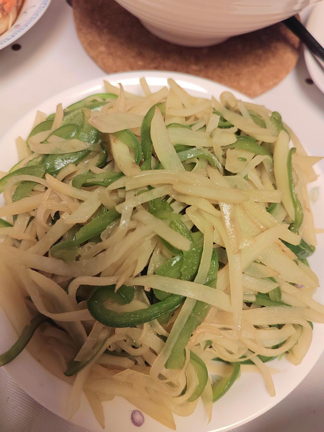 青椒土豆丝