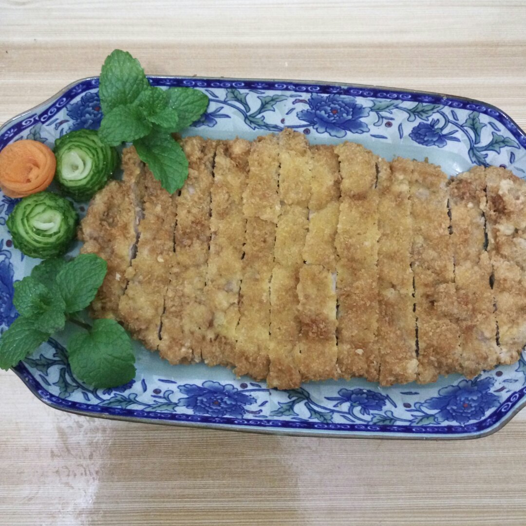 炸猪排 Fried Pork Steak