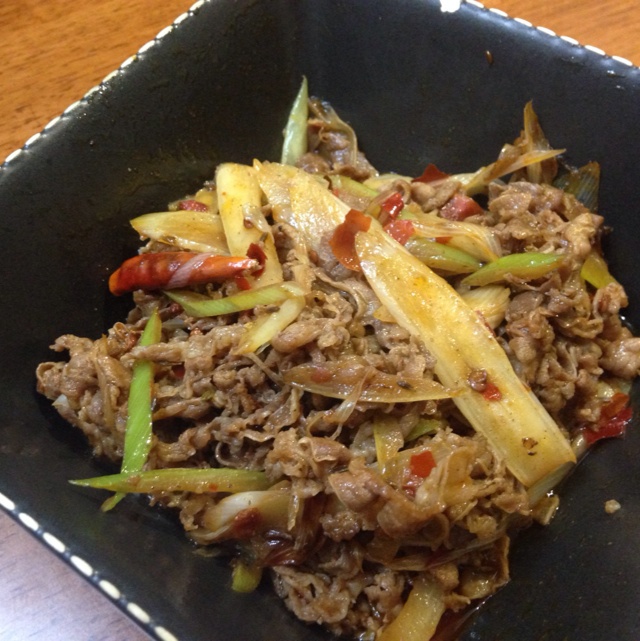 葱爆羊肉