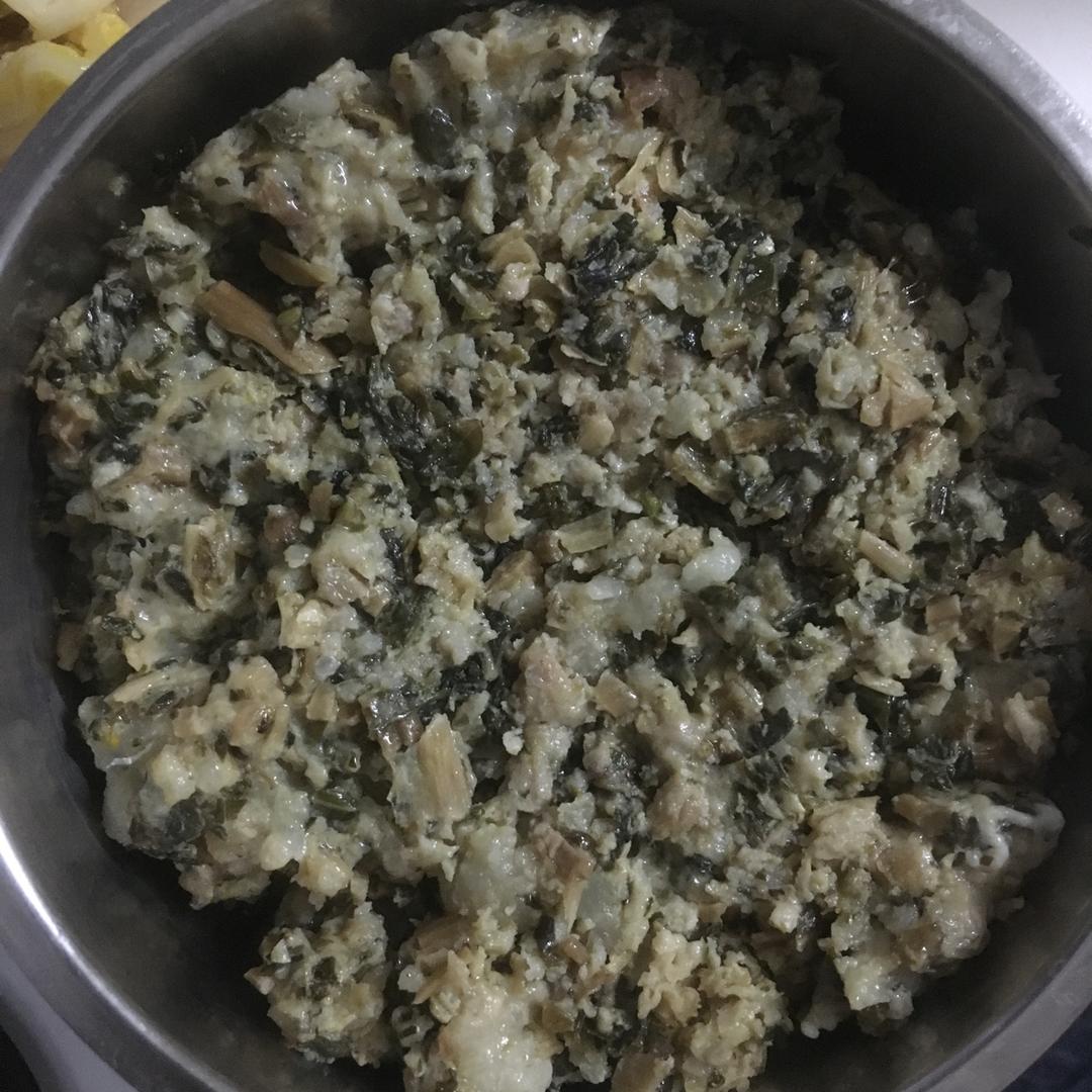 梅菜蒸肉饼