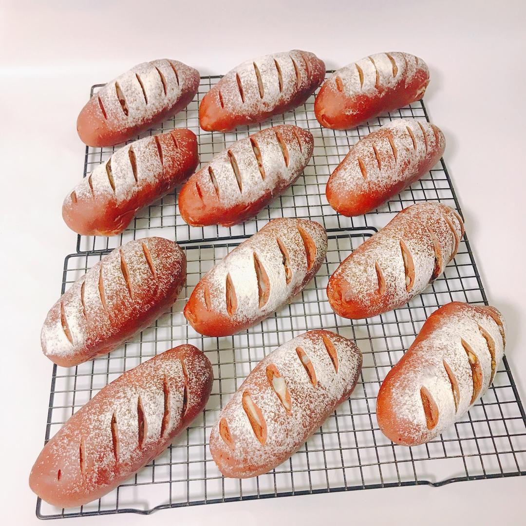 麻薯夹心可可（抹茶）软欧