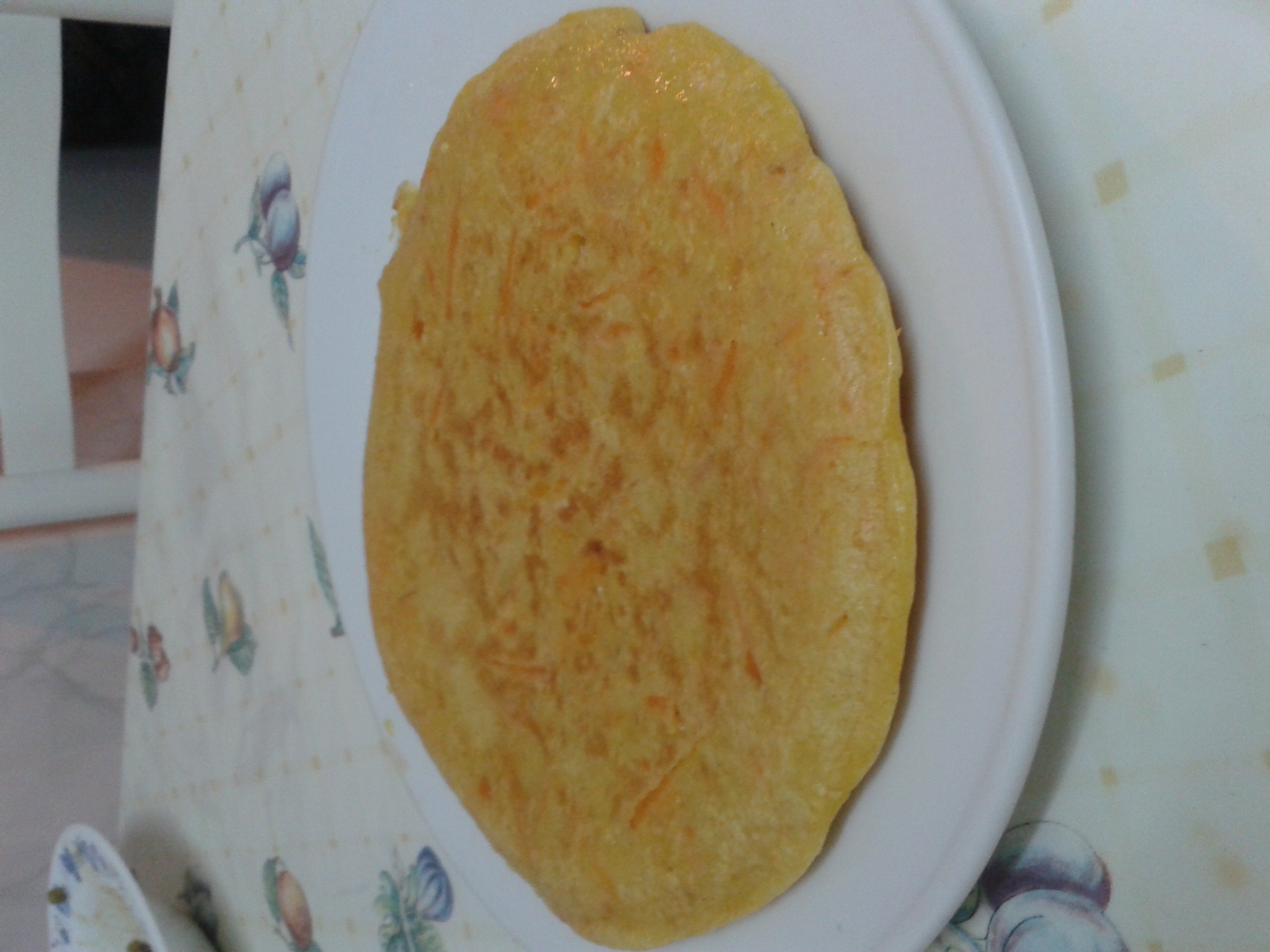 胡萝卜鸡蛋饼