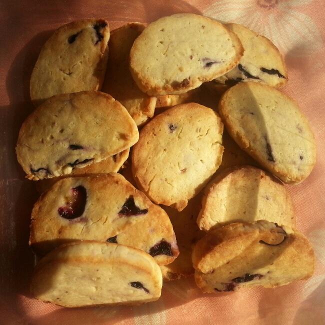 新鲜蓝莓小饼干的做法