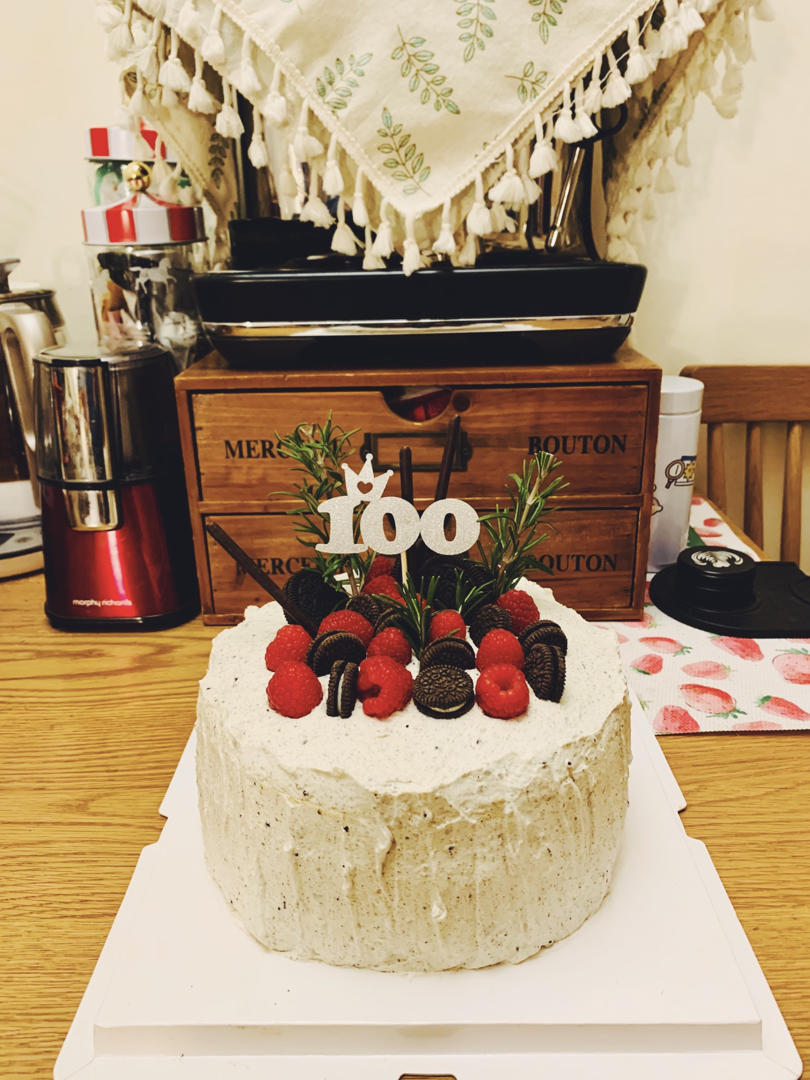 《Tinrry+》草莓奶油蛋糕（8寸配方）