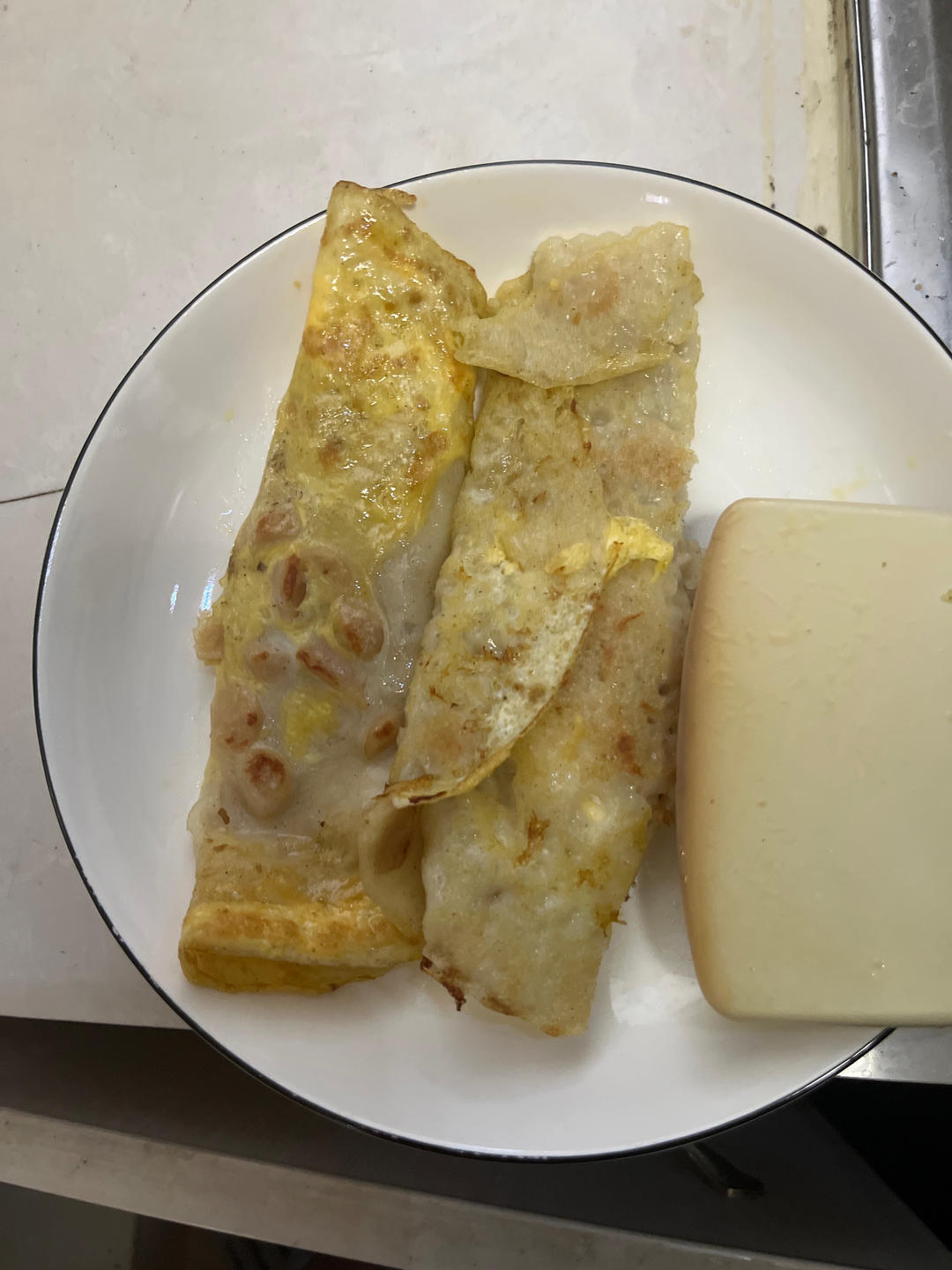 早餐鸡蛋煎饼