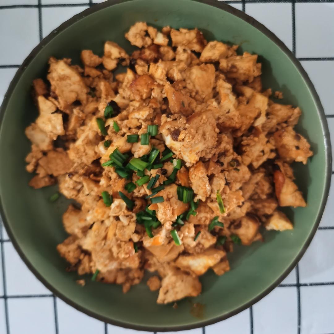 简单易学的下饭菜麻婆豆腐（素版）