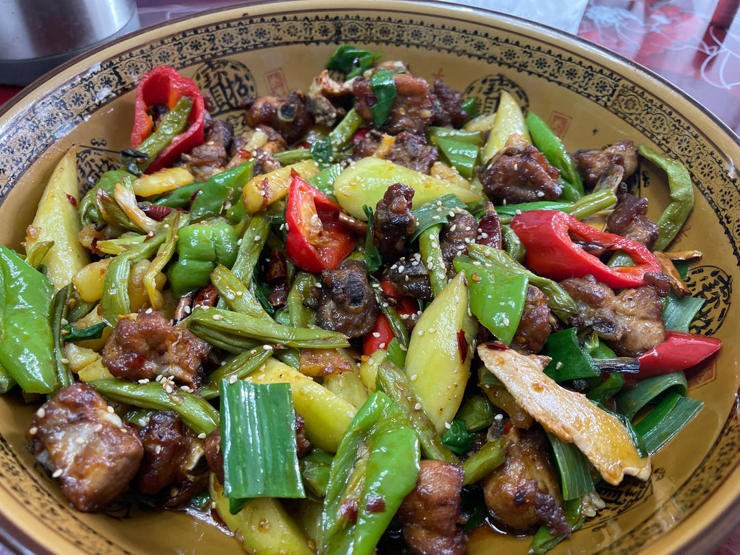 香辣干锅排骨