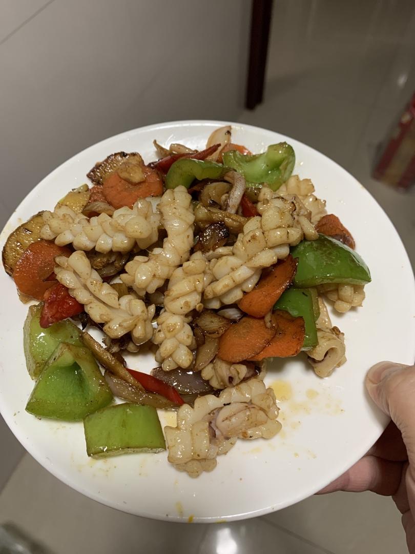 爆炒鱿鱼