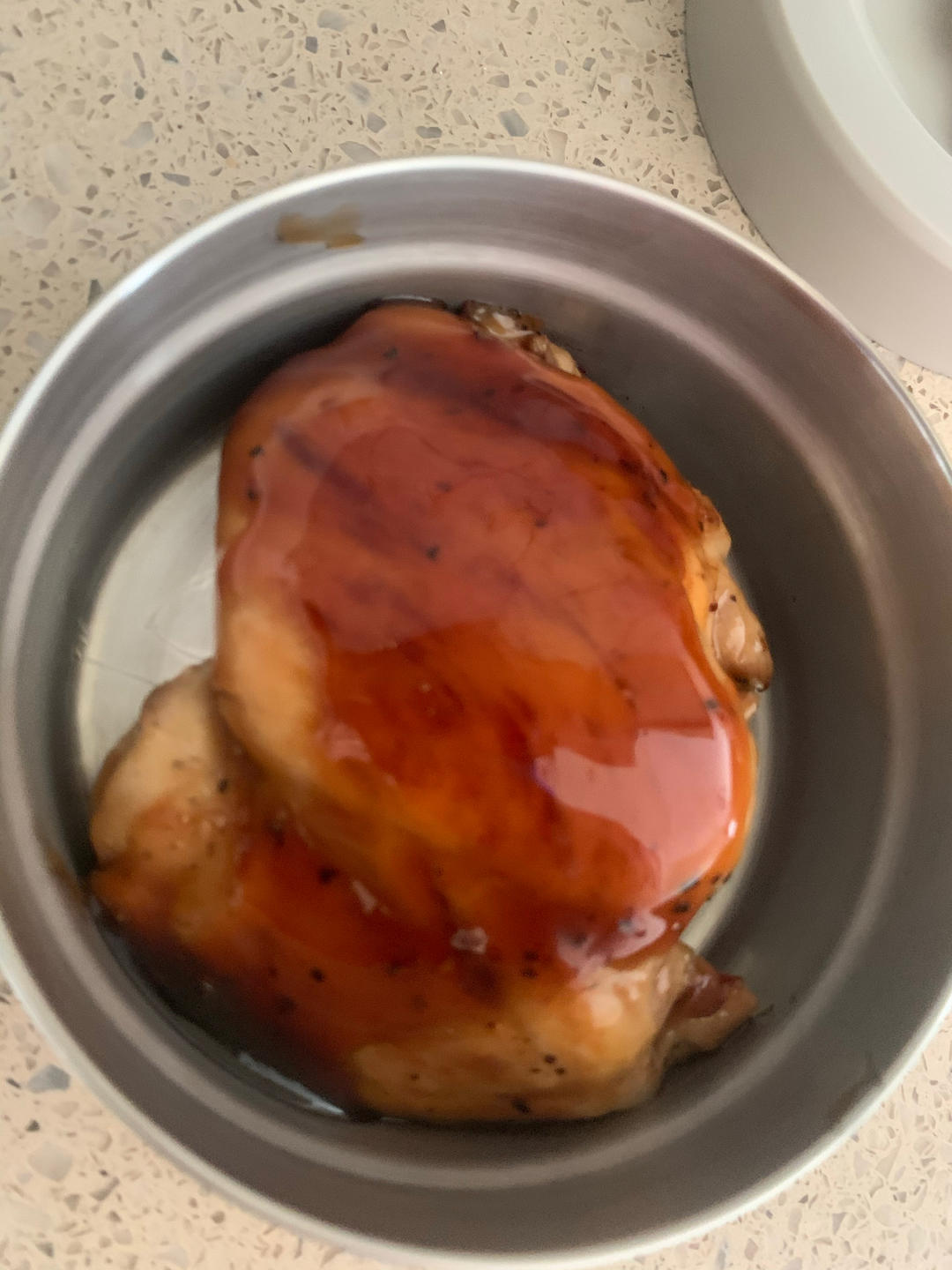 减肥期间的快手黑椒鸡胸肉