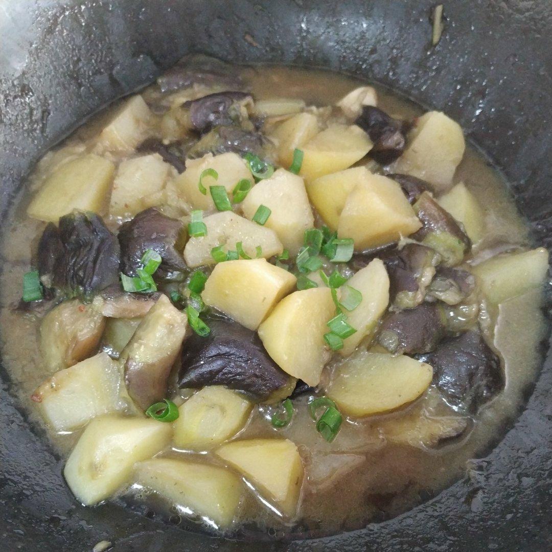 土豆炖茄子