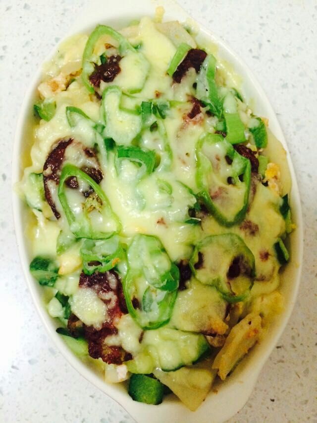 番茄鸡肉浓情焗饭【两人份】