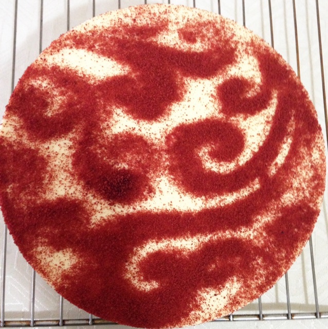 红丝绒戚风杯子蛋糕