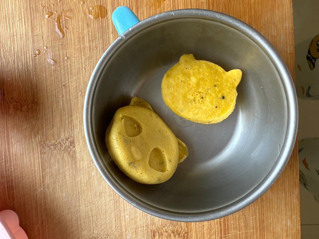 8个月宝宝辅食，0失败易成形的蒸糕万能公式