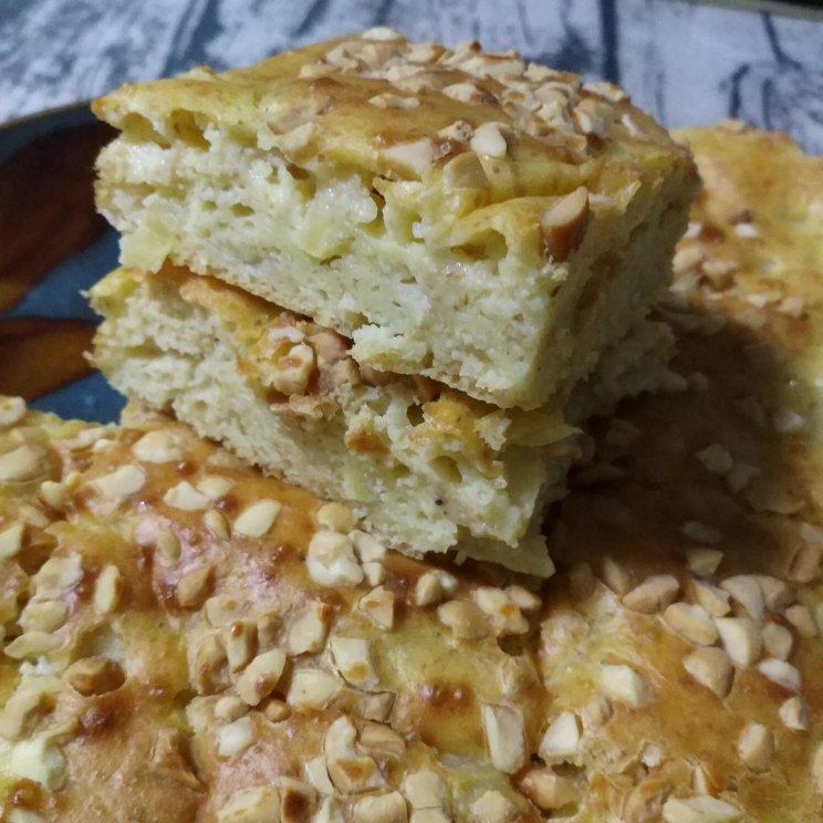 无油无糖全麦苹果蛋糕