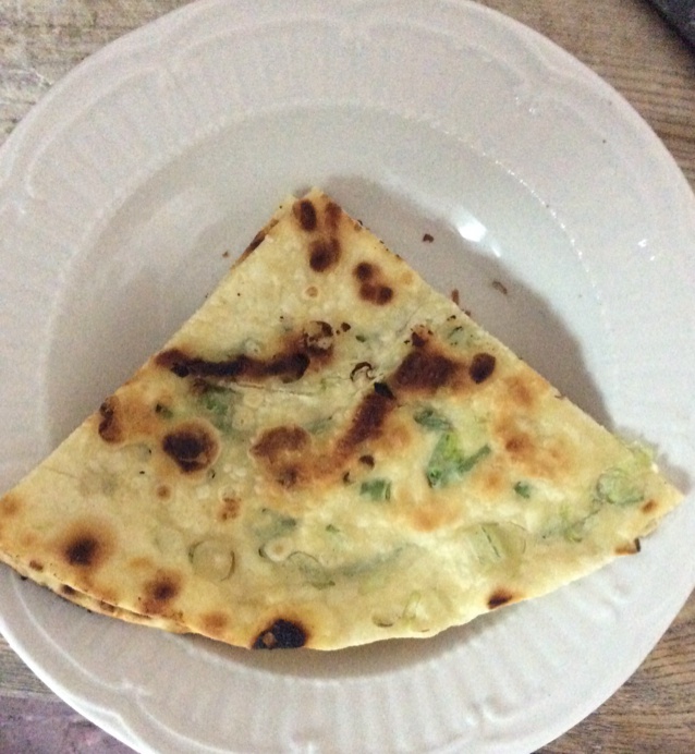 自制葱油饼