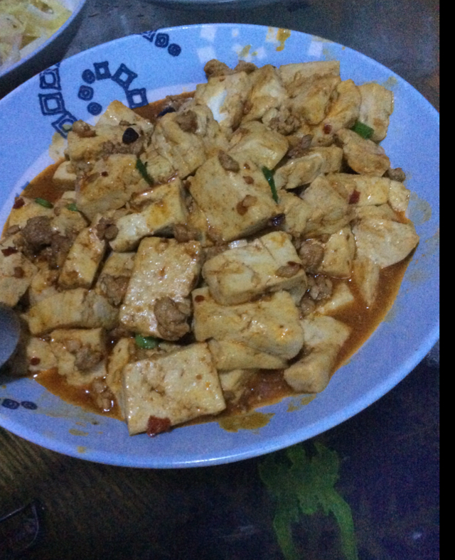 肉末香菇豆腐