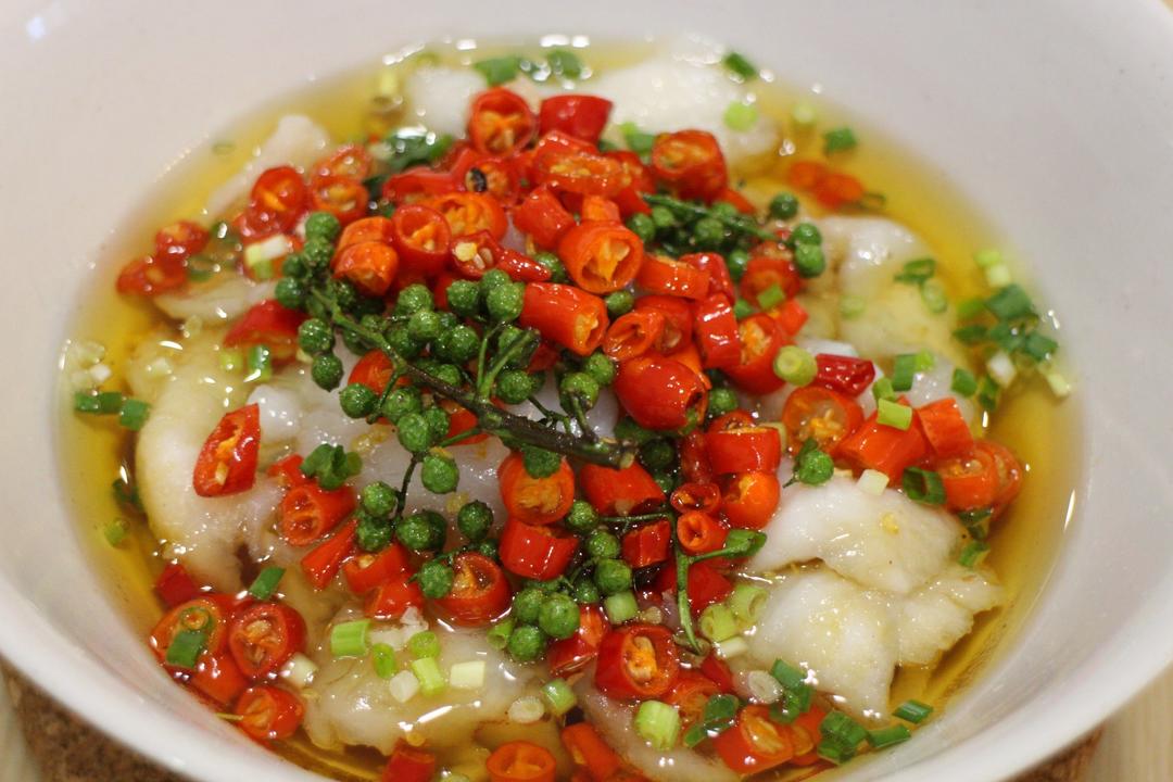 超简单的鲜椒鱼片