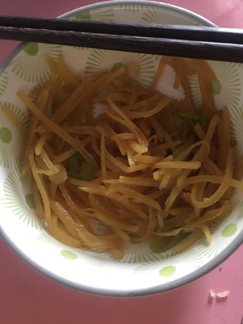 用来卷饼的土豆丝