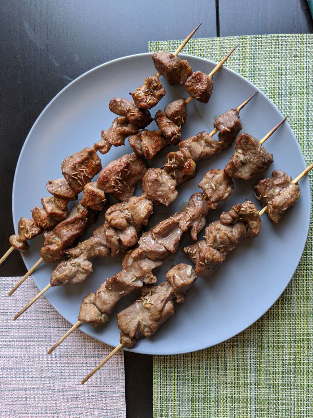 烤羊肉串
（烤箱版）